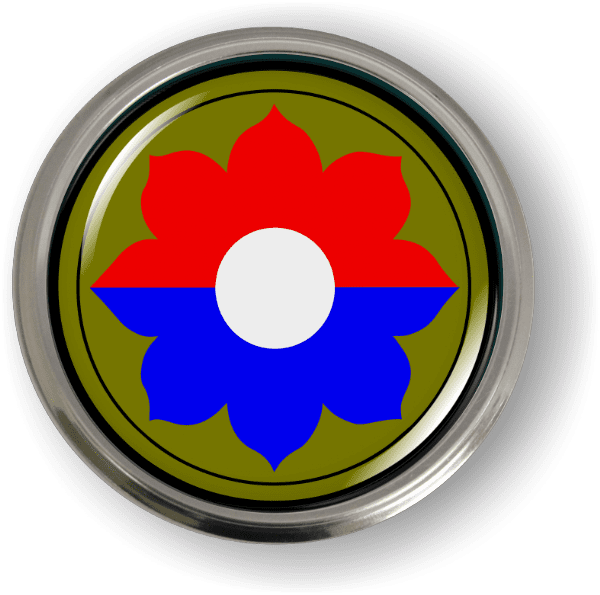 9th Infantry Division 3D Emblem